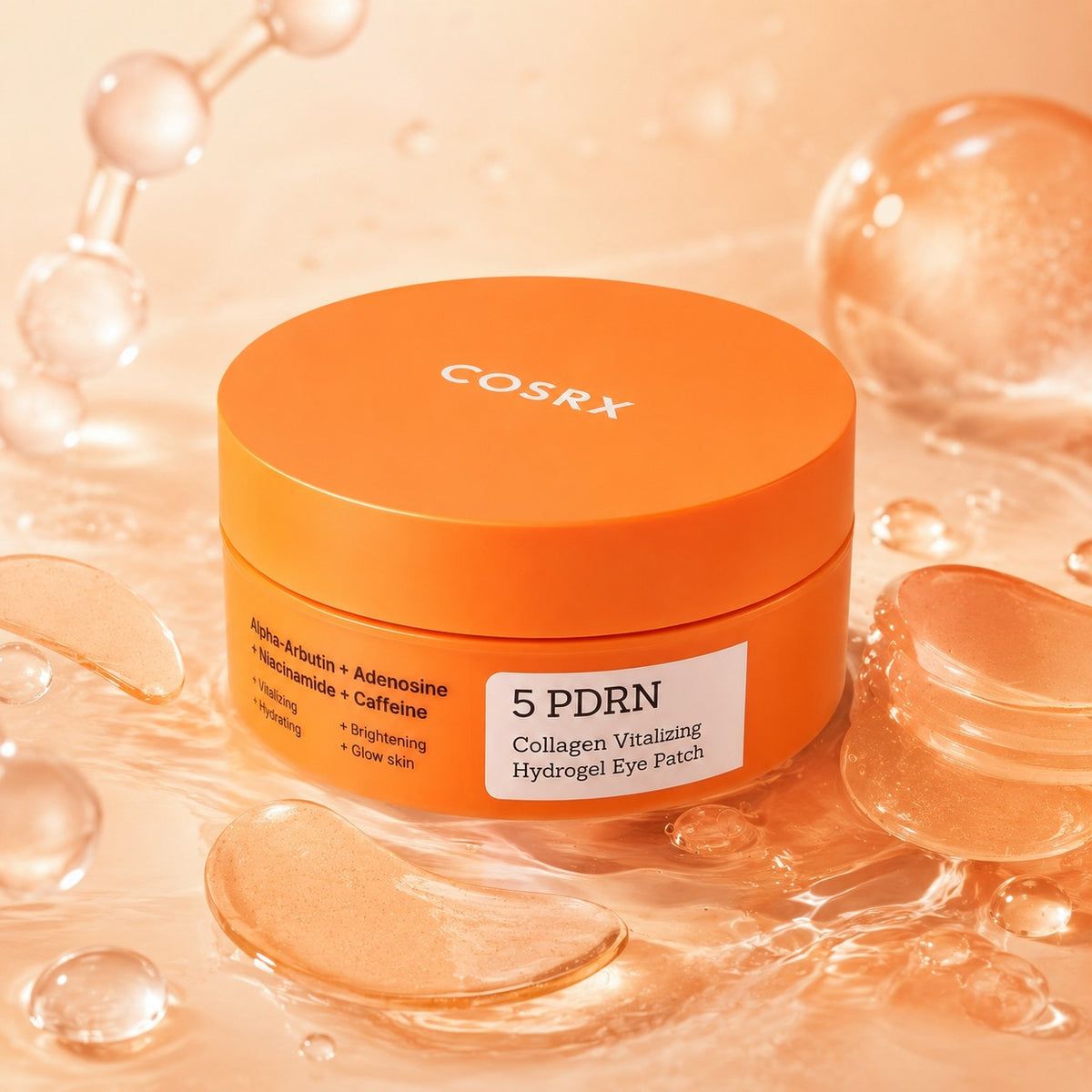 COSRX 5 PDRN Collagen Vitalizing Hydrogel Eye Patch 60 Patches