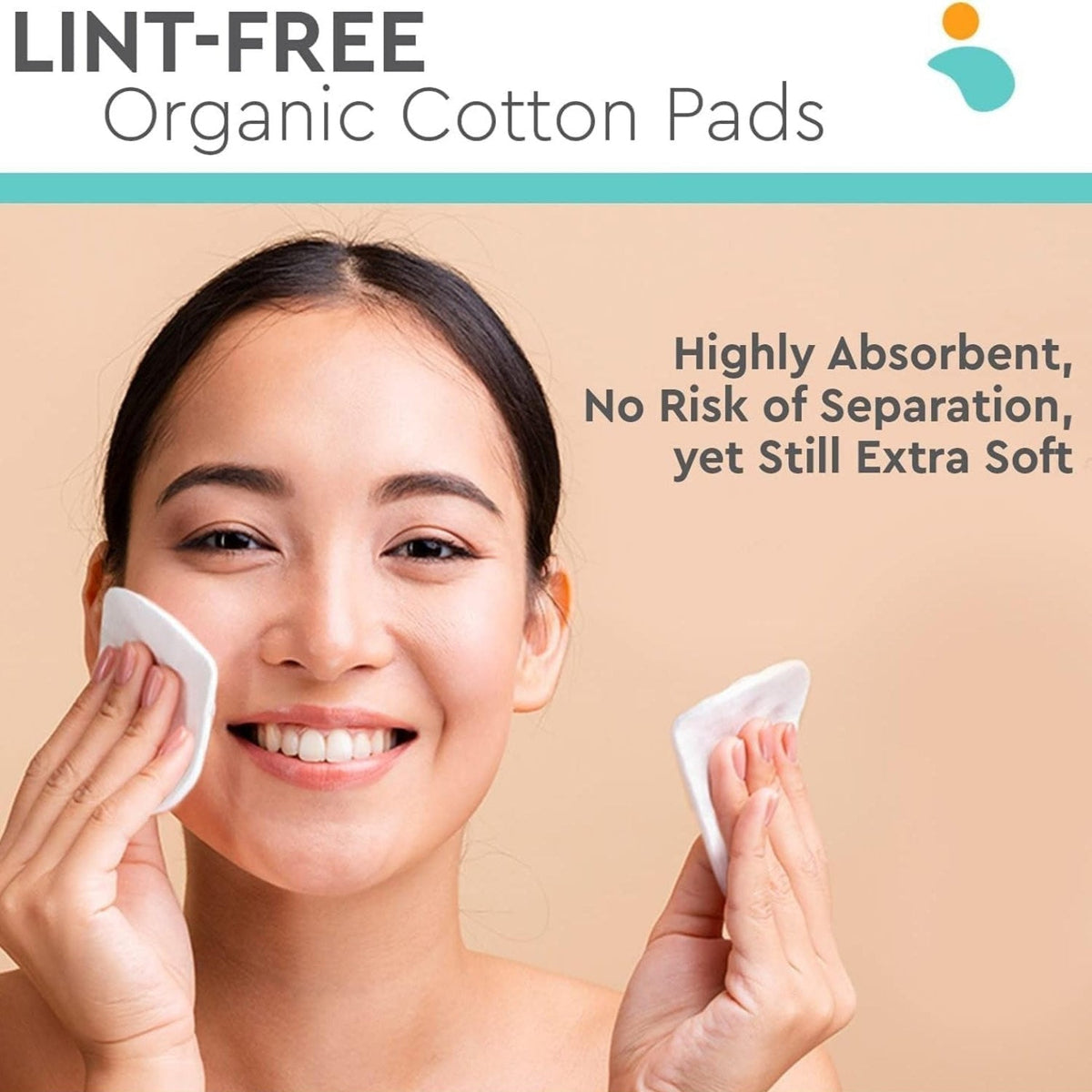 Cotton Rounds & Pads (150 Count (Pack of 1), Large & Pressed)