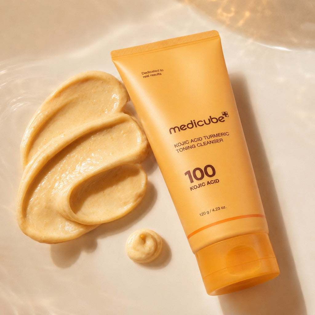 medicube Kojic Acid Turmeric Toning Cleanser 120g