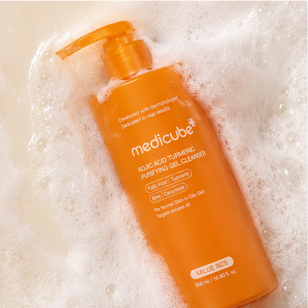medicube Kojic Acid Turmeric Purifying Gel Cleanser 500ml