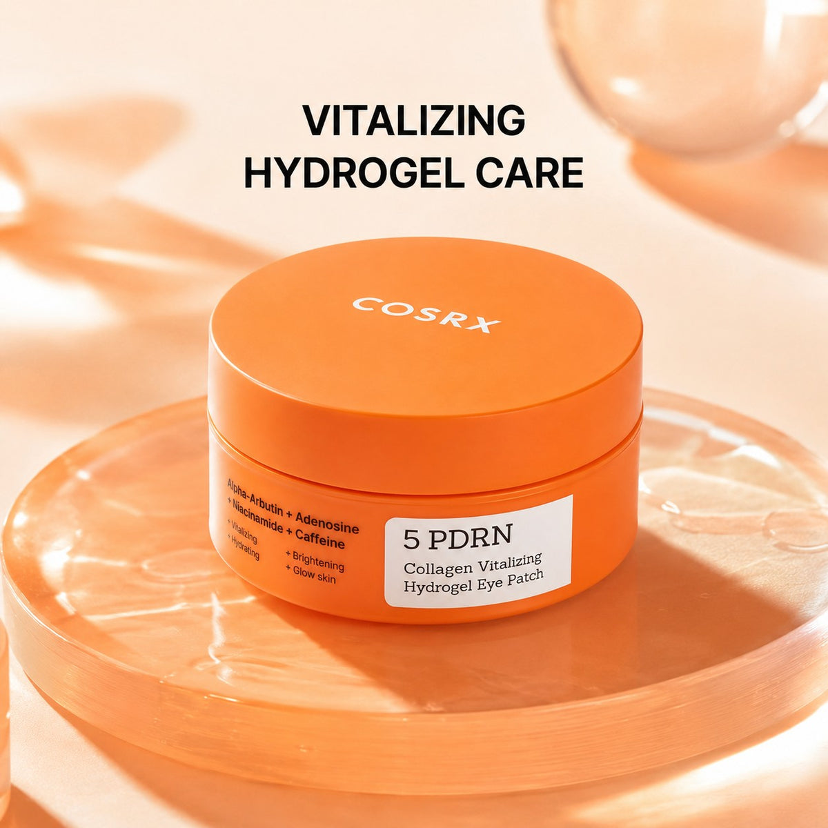 COSRX 5 PDRN Collagen Vitalizing Hydrogel Eye Patch 60 Patches