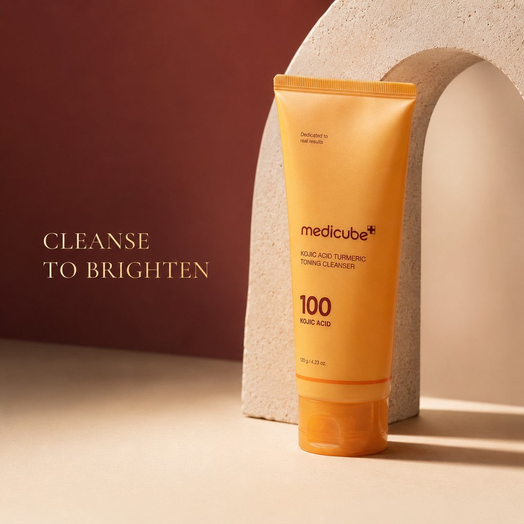 medicube Kojic Acid Turmeric Toning Cleanser 120g