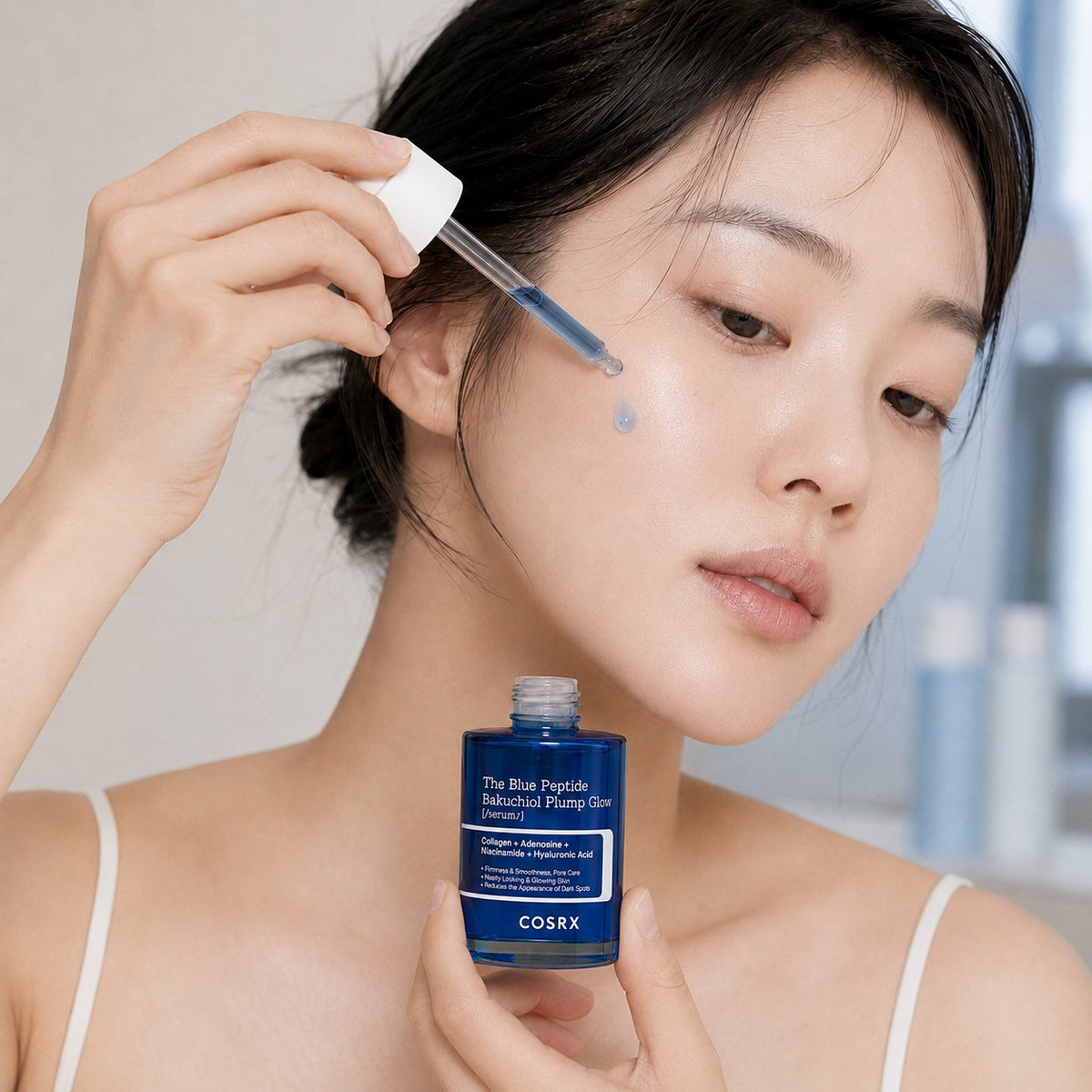 COSRX The Blue Peptide Bakuchiol Plump Glow Serum 50ml